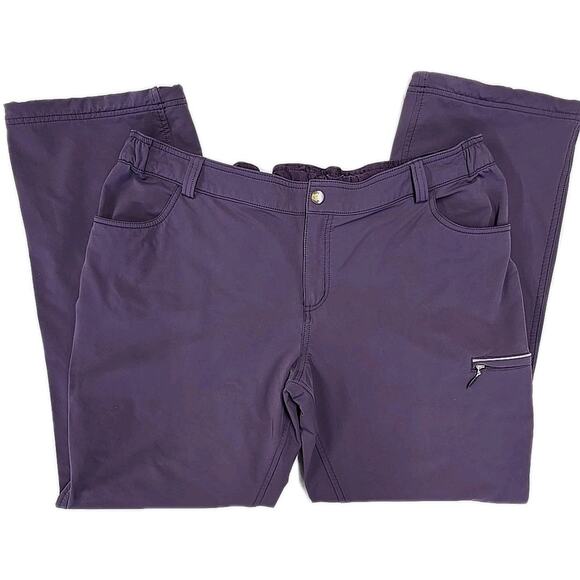 Duluth Womens Black Hills Water-Repellent Winter Pants Sz 18 X 31 Purple - Picture 5 of 16